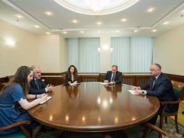 Președintele Republicii Moldova a avut o întrevedere cu Ambasadorul Republicii Turcia