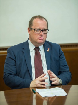 Președintele Republicii Moldova a avut o întrevedere cu Secretarul de Stat pentru finanțe din Austria