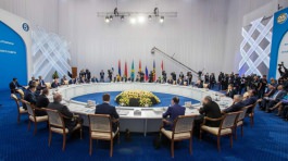 Președintele Igor Dodon a ținut un discurs în cadrul ședinței Consiliului Suprem al Uniunii Economice Eurasiatice
