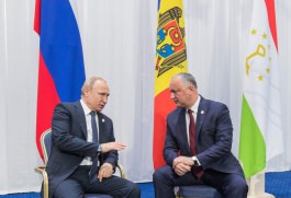 Igor Dodon a avut o întrevedere de lucru cu Vladimir Putin