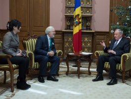 Președintele Nicolae Timofti a avut o întrevedere cu ambasadorul Regatului Spaniei, Estanislao de Grandes Pascual 