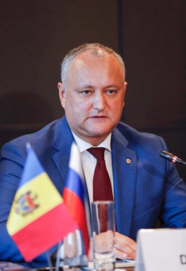 Președintele Igor Dodon a convocat ședința Consiliului Economic Moldo-Rus la Sankt Petersburg