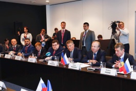 Президент Игорь Додон провел заседание Молдавско-Российского Экономического совета в Санкт-Петербурге