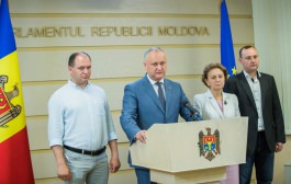 Șeful statului cheamă poporul Republicii Moldova la un marș pașnic