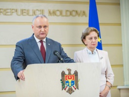 Igor Dodon a felicitat poporul Moldovei cu ocazia victoriei asupra uzurpatorilor