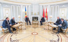 Igor Dodon a avut o întrevedere cu Alexandr Lukașenko