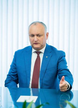 Președintele Republicii Moldova a avut o întrevedere cu delegația Parlamentului European