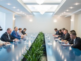 Президент Республики Молдова провел встречу с Министром иностранных дел Латвийской Республики