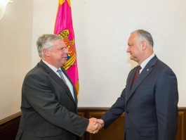 Președintele Republicii Moldova a avut o întrevedere cu un delegat al Bundestagului German