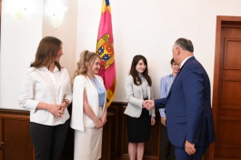 Studenți masteranzi din diasporă efectuează un stagiu de practică la Președinția Republicii Moldova.