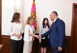 Studenți masteranzi din diasporă efectuează un stagiu de practică la Președinția Republicii Moldova.