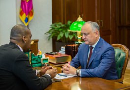 President of the Republic of Moldova had a working meeting with the USA Ambassador