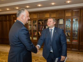 Șeful statului a avut o întrevedere cu Vadim Brînzan și Vadim Ceban