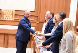 Președintele statului s-a întîlnit cu reprezentanții asociațiilor de business din Moldova