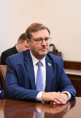 Игорь Додон принял делегацию Парламента России