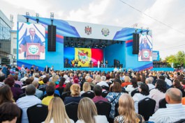 Președintele Moldovei a participat la ceremonia de inaugurare a bașcanului Găgăuziei