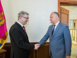 Șeful statului a avut o întrevedere cu Ambasadorul Republicii Cehe