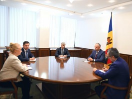 Президент встретился с координатором Турецкого агентства TIKA в Молдове