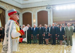 Președintele Republicii Moldova a participat la Adunarea solemnă consacrată celei de-a 25-a aniversări a adoptării Constituției