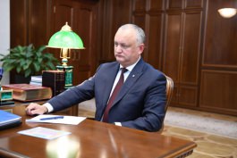 Președintele Republicii Moldova a avut o întrevedere cu președintele Academiei de Științe a Moldovei