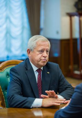 Șeful statului a avut o întrevedere cu președintele Uniunii Industriașilor și Antreprenorilor din Ucraina