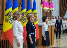 Игорь Додон выступил на официальном приеме по случаю Дня Независимости Республики Молдова 