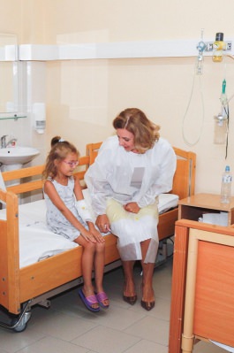 Cuplul prezidențial a donat Spitalului „V. Ignatenco” echipament medical