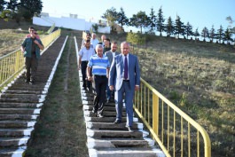 Igor Dodon a vizitat Nodul Hidrotehnic și cel Hidroenergetic din Costești