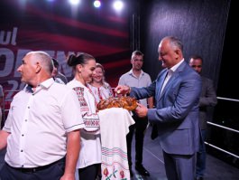 Șeful statului a felicitat locuitorii satului Nihoreni cu ocazia Hramului localității