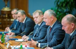 Președintele Republicii Moldova a avut o întrevedere cu președintele Consiliului de Administrare al companiei „Gazprom"