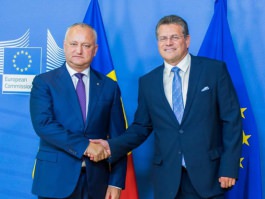 Президент РМ встретился с Вице-председателем Европейской комиссии по энергетике