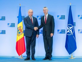 Президент Игорь Додон провел встречу с Генеральным Секретарем НАТО