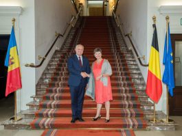 Глава государства провел встречу с Председателем Сената Королевства Бельгия