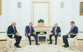Президент Республики Молдова провел встречу с Президентом Российской Федерации