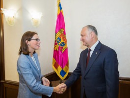 Президент Республики Молдова провел встречу с государственным секретарем МИД Франции