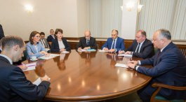 Președintele Republicii Moldova a avut o întrevedere cu Secretarul de Stat al MAE al Republicii Franceze
