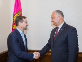 Президент Республики Молдова провел встречу с Генеральным Секретарем ОБСЕ