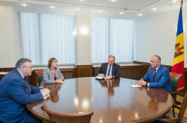 Președintele Republicii Moldova a avut o întrevedere cu consilierul guvernatorului orașului Sankt Petersburg