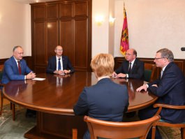 Президент Республики Молдова провел рабочую встречу с губернатором Омской области