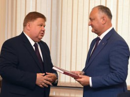 Президент Республики Молдова провел встречу с заместителем губернатора Брянской области