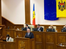 Președintele Nicolae Timofti a ținut un discurs la ședința inaugurală din sesiunea primăvară-vară a Parlamentului