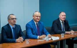 Igor Dodon a avut o întrevedere cu reprezentanții unor organizații evreiești