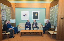 Президент Молдовы провел встречу с румынским коллегой
