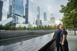 Игорь и Галина Додон посетили Ground Zero в Нью-Йорке