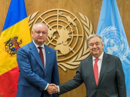 Игорь Додон провел встречу с Генеральным Секретарём Организации Объединенных Наций