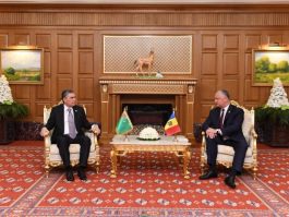 Președintele Republicii Moldova a avut o întrevedere cu Președintele Republicii Turkmenistan