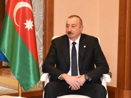 Igor Dodon a avut o întrevedere cu Ilham Aliyev