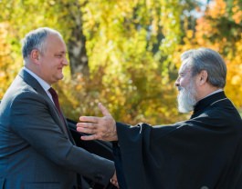 Președintele Igor Dodon a avut o întrevedere cu Episcopul de Bălți și Fălești, Marchel