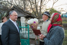 Игорь Додон посетил Окницкий район