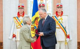 Președintele Republicii Moldova a conferit distincții de stat